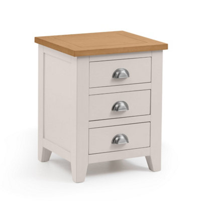 Oakham Premium Westbury 3 Drawer Bedside Unit from B&Q