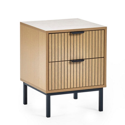 Oakham Premium Aria 2 Drawer Bedside Unit from B&Q
