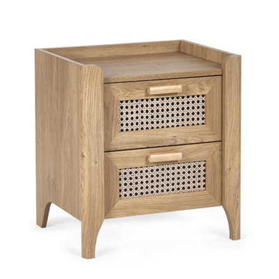 Oakham Premium Pacifica 2 Drawer Bedside Unit from B&Q
