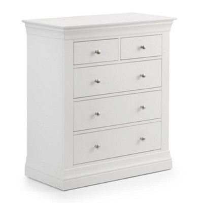Oakham Premium Ardena 3 + 2 Drawer ChestWhite from B&Q