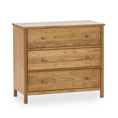 Oakham Premium Ridgeway 3 Drawer ChestBrown from B&Q