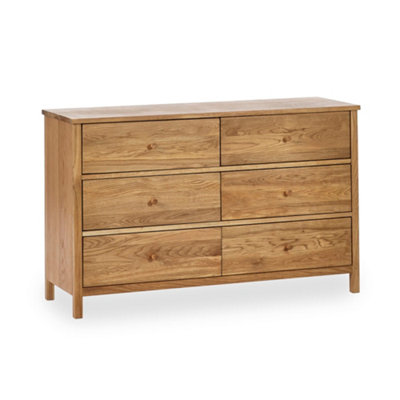 Oakham Premium Ridgeway 6 Drawer ChestBrown from B&Q