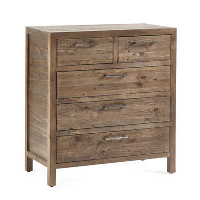 Oakham Premium Legacy 3 + 2 Drawer ChestCashew from B&Q