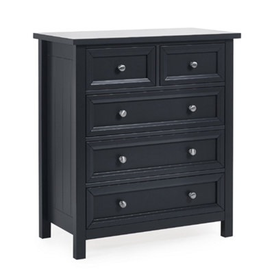 Oakham Premium Solace 3 + 2 Drawer ChestAnthracite from B&Q