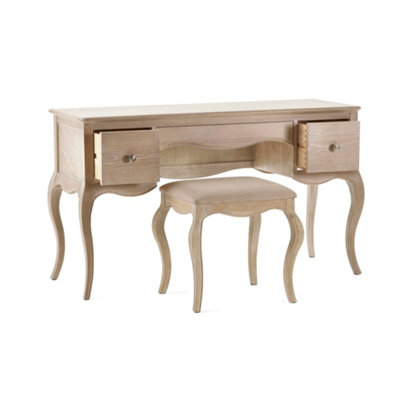 Oakham Premium Amara Dressing Table & Stool from B&Q