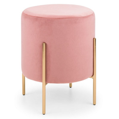 Oakham Premium Harrogate Dressing StoolPink from B&Q