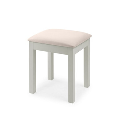 Oakham Premium Solace Dressing StoolDove Grey from B&Q