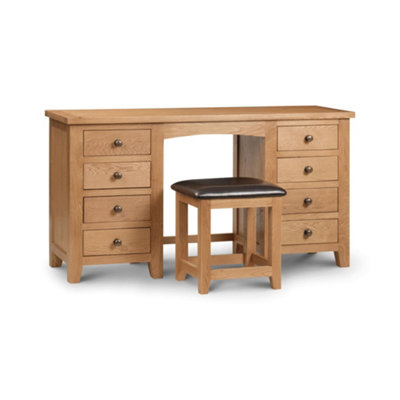 Oakham Premium Kingsley Twin Pedestal Dressing Table from B&Q