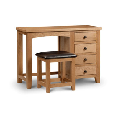 Oakham Premium Kingsley Single Pedestal Dressing Table from B&Q