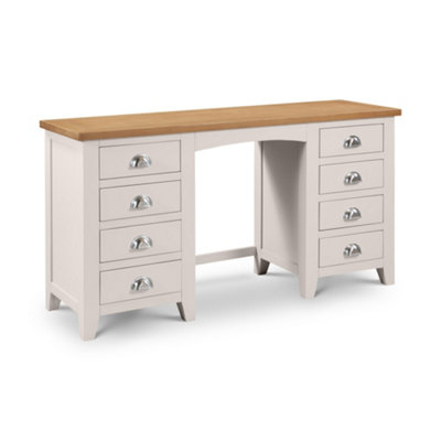 Oakham Premium Westbury Twin Pedestal Dressing Table from B&Q
