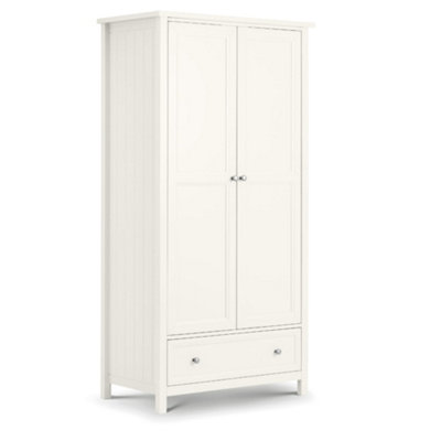 Oakham Premium Solace 2 Door Combination Wardrobe In Surf White from B&Q