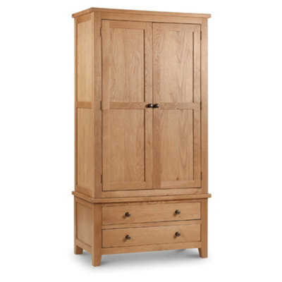 Oakham Premium Kingsley Combination Wardrobe In Waxed Oak from B&Q