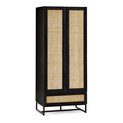 Oakham Premium Trelawny Wardrobe In Black from B&Q