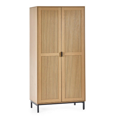 Oakham Premium Aria 2 Door Wardrobe In Beige from B&Q