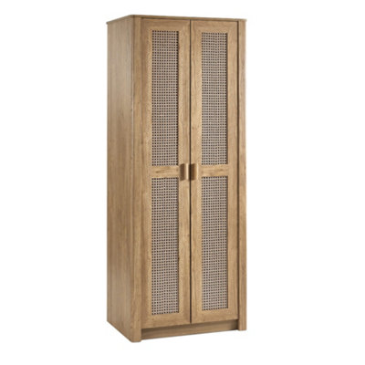 Oakham Premium Pacifica 2 Door Wardrobe In Oak from B&Q