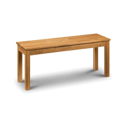 Oakham Premium Oakridge Wooden Bench In Oak from B&Q