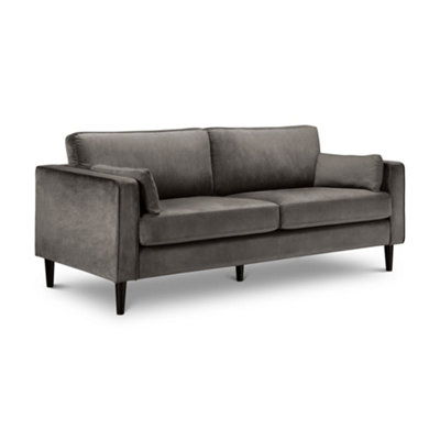 Oakham Hayward Velvet Grand 3 Seater Sofa from B&Q