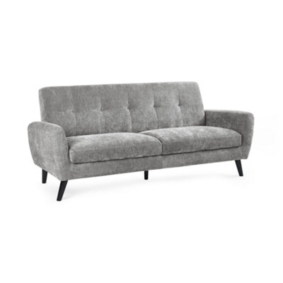 Oakham Premium Stylish Monza 3 Seater Sofa In Dove from B&Q