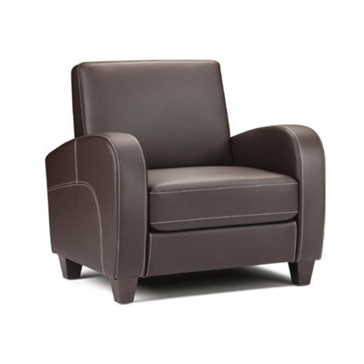 Oakham Premium Stylish Chestnut Brown Vivo Chair from B&Q