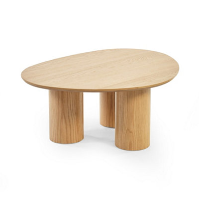 Oakham Ainsley 78Cm Coffee Table In Light Oak Effect from B&Q