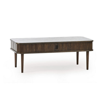 Oakham Arran Coffee Table In Dark Brown from B&Q