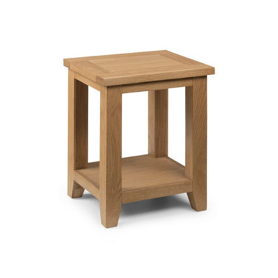 Oakham Stylish Thistlewood Lamp Table In Oak from B&Q