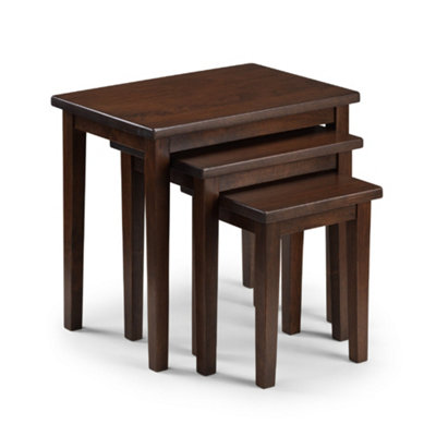 Oakham Inverlochy Nest Of Tables In Mahogany from B&Q