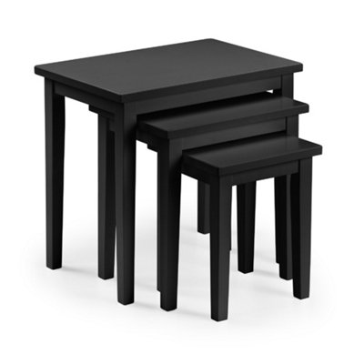 Oakham Inverlochy Nest Of Tables In Black from B&Q