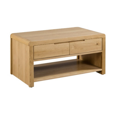 Oakham Ardglass Solid Oak Coffee Table from B&Q