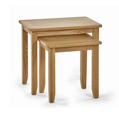 Oakham Kinloch Nest Of 2 Tables In Oak from B&Q