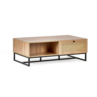 Oakham Portree Stylish Coffee Table In Oak from B&Q