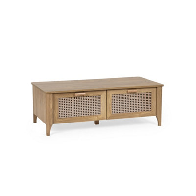 Oakham Melrose 2 Drawer Coffee Table In Oak from B&Q