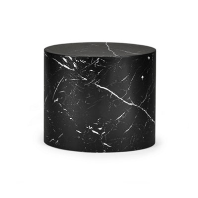 Oakham Sorrento Nest Of 2 Tables In Black Marble Effect from B&Q
