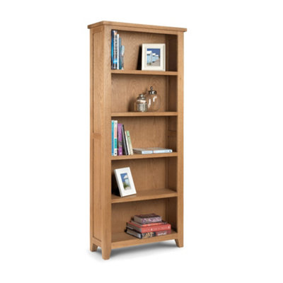Oakham Premium Balmoral Tall Bookcase In Oak from B&Q