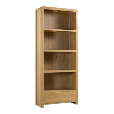 Oakham Premium Ardley Tall Bookcase In Oak from B&Q