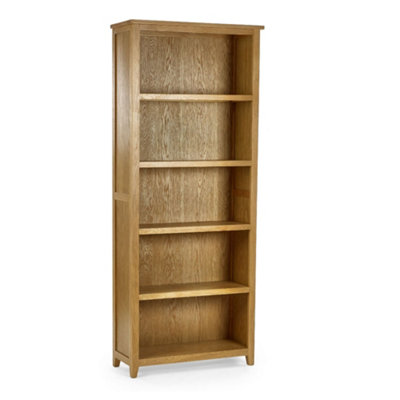 Oakham Premium Kinloch Tall Bookcase In Oak from B&Q