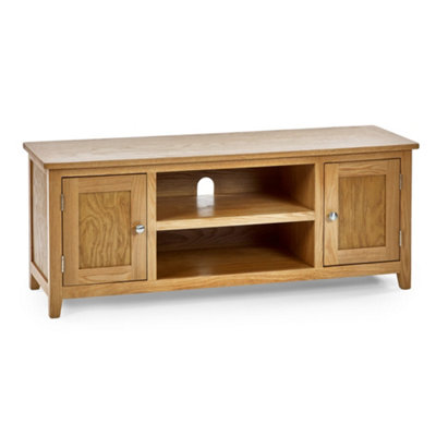 Oakham Premium Kinloch Widescreen Tv Unit In Oak from B&Q