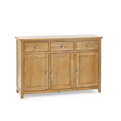 Oakham Premium Kinloch Large Sideboard In Oak from B&Q