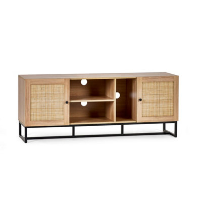 Oakham Premium Portree Tv Unit In Oak from B&Q