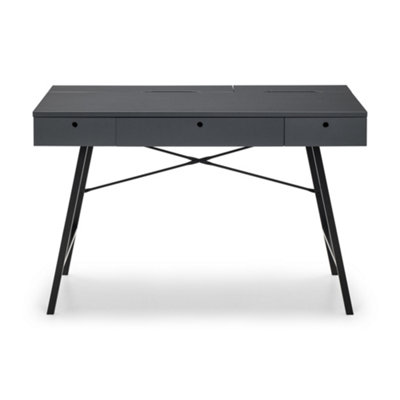 Oakham Signature Trianon Writing Desk In Grey from B&Q