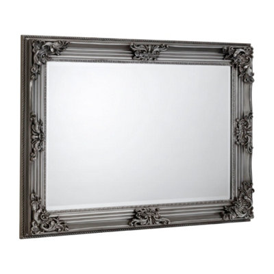Oakham Premium Rivano Pewter Wall Mirror from B&Q