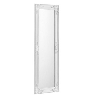 Oakham Lumière White Full Length Dress Mirror from B&Q