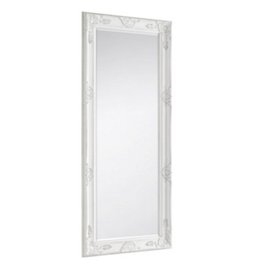 Oakham Lumière Antique Silver Lean-To Dress Mirror from B&Q