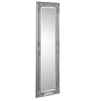 Oakham Lumière Pewter Full Length Dress Mirror from B&Q