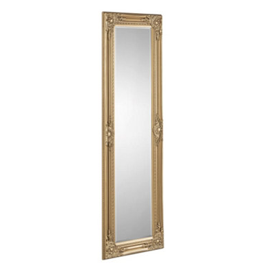 Oakham Lumière Gold Full Length Dress Mirror from B&Q