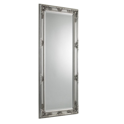 Oakham Lumière Pewter Lean-To Dress Mirror from B&Q