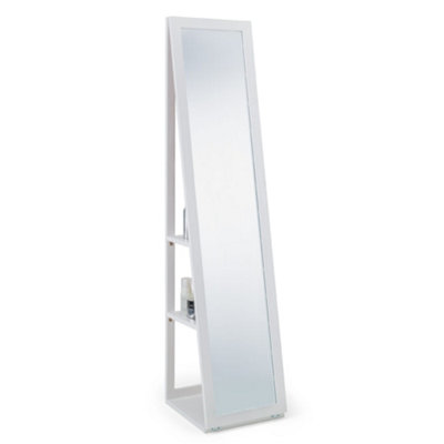 Oakham Premium Casa White Storage Mirror from B&Q