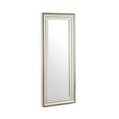 Oakham Metro Pewter Tall Rectangular Dressing Mirror from B&Q