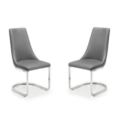 Oakham Sorelli Premium Cantilever Dining ChairsSet Of 2 from B&Q