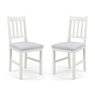 Oakham Valenza Premium Ivory Dining ChairsSet Of 2 from B&Q